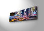 Wallity Cuadro Decorativo en Lienzo Iluminado con LED 30x90 cm Multicolor